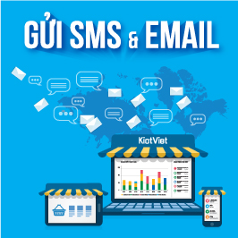 KiotViet ra mắt tính năng GỬI TIN NHẮN và EMAIL MARKETING