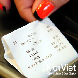 4 lí do CỬA HÀNG nên IN HÓA ĐƠN bằng phần mềm