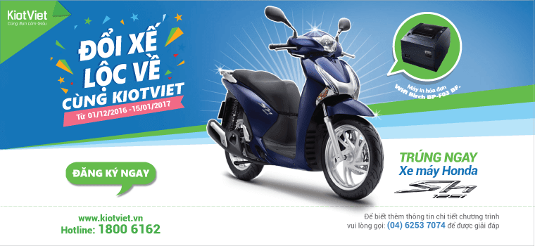 ĐỔI XẾ - LỘC VỀ CÙNG KIOTVIET