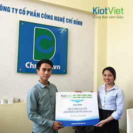 KiotViet trao giải Nhất “Giới thiệu khách hàng” quý 1/2017