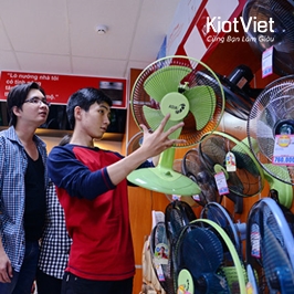Mới đầu mùa nóng kinh doanh QUẠT ĐIỆN đã “cháy hàng”
