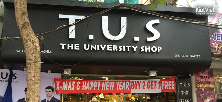 Thời trang T.U.S Shop: May mắn gặp KiotViet khi khởi nghiệp