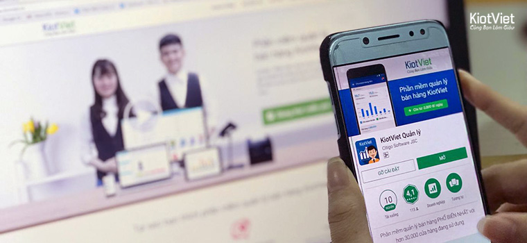 Ứng dụng phần mềm quản lý bán hàng trên điện thoại di động