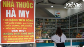 Nhà thuốc Hà My - kinh doanh hiệu quả nhờ quản lý tốt kho thuốc