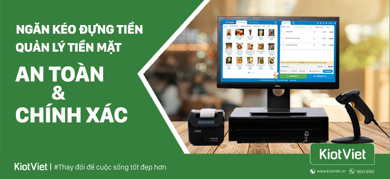 Ngăn kéo đựng tiền dành cho quầy thu ngân - quản lý tiền mặt an toàn, chính xác