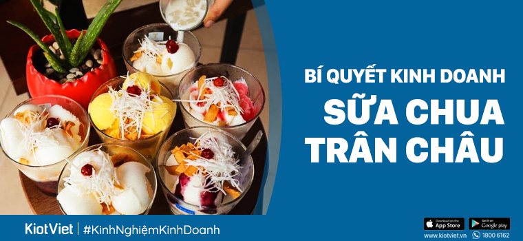 Bí quyết kinh doanh sữa chua trân châu hiệu quả