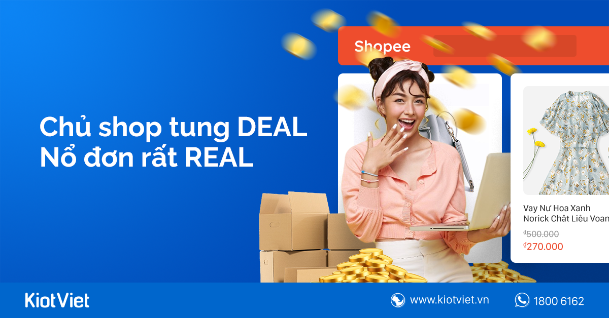 Cách tạo mã giảm giá trên Shopee chi tiết nhất dành cho người bán hàng