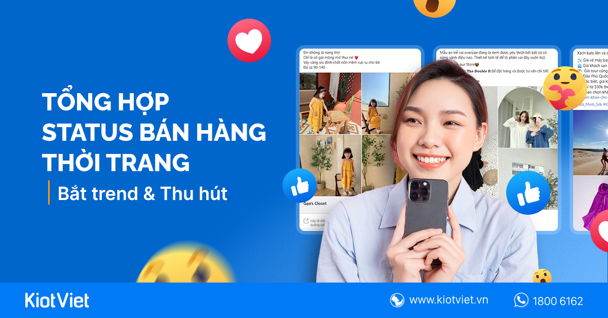 Tổng hợp Status bán hàng thời trang bắt trend & thu hút 2022