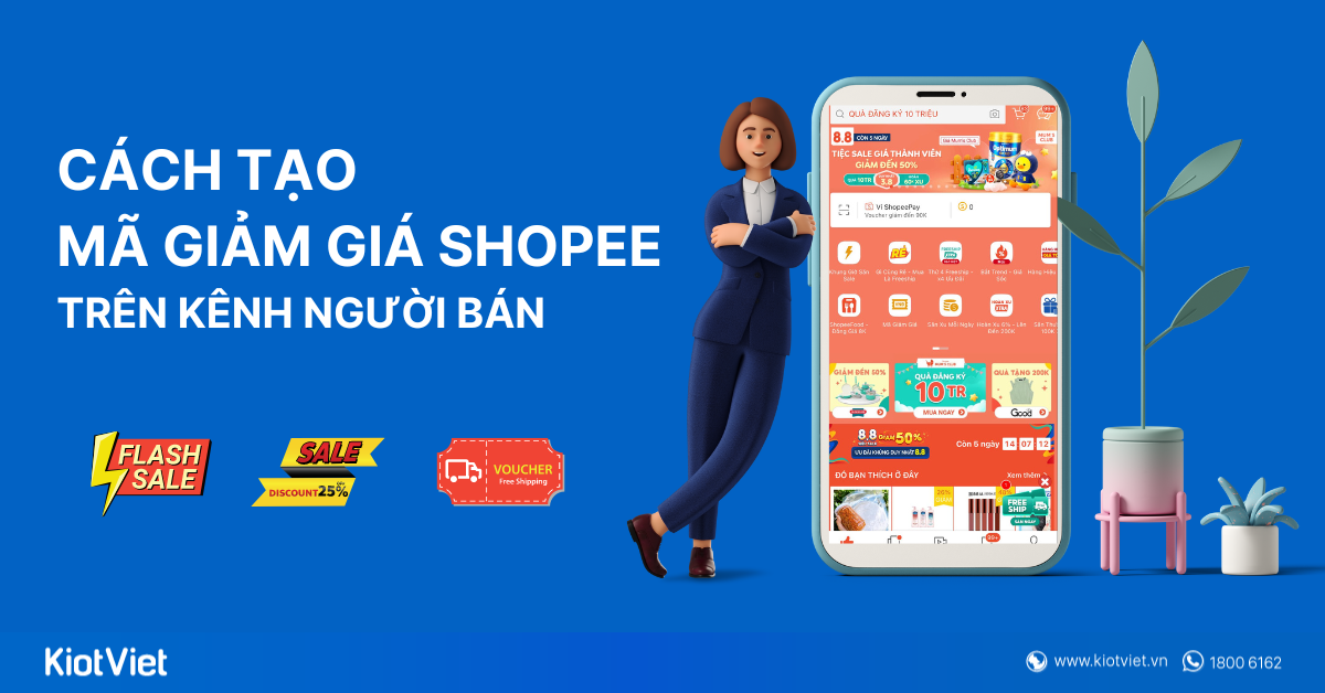 Hướng dẫn tạo mã giảm giá Shopee trên kênh người bán chi tiết nhất