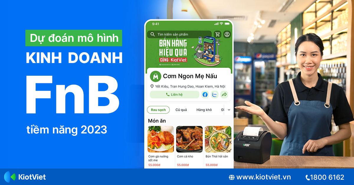 Mô hình kinh doanh FnB tiềm năng 2023 thu lợi nhuận cao