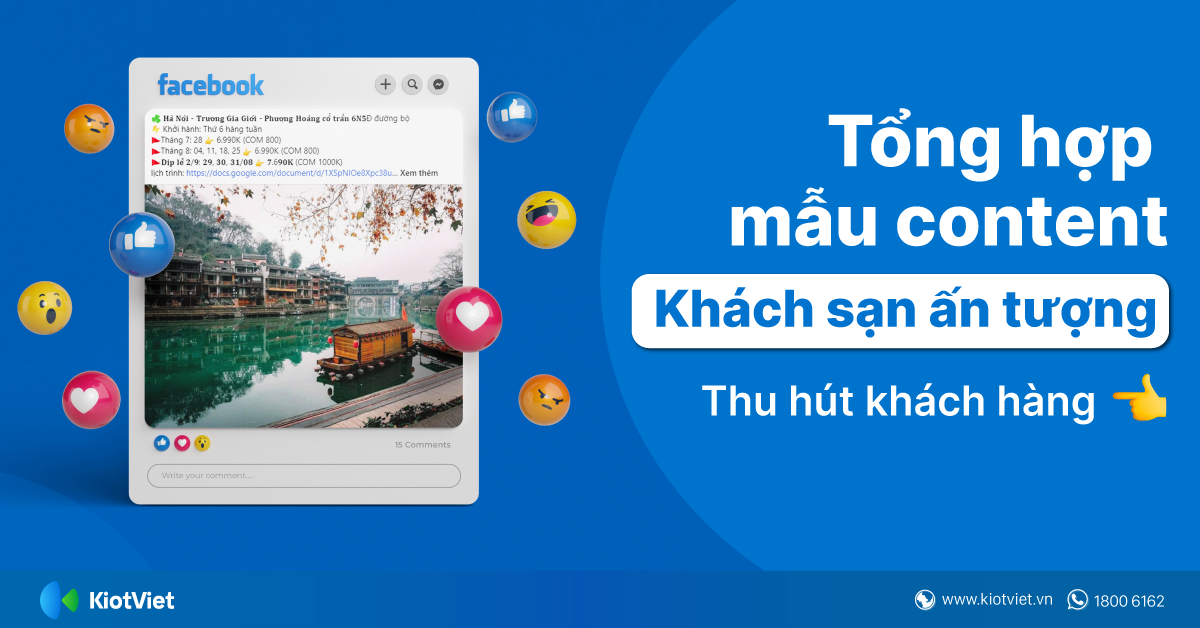 Tổng Hợp Các Mẫu Content Khách Sạn ấn Tượng Thu Hút Khách Hàng