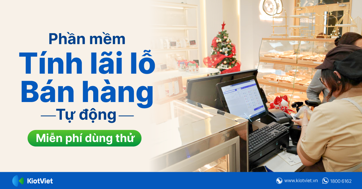 Phần mềm báo cáo lãi lỗ bán hàng tự động - Miễn phí dùng thử