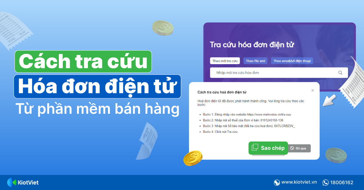 Tra cứu hóa đơn điện tử như thế nào? Cách tra cứu nhanh từ phần mềm bán hàng