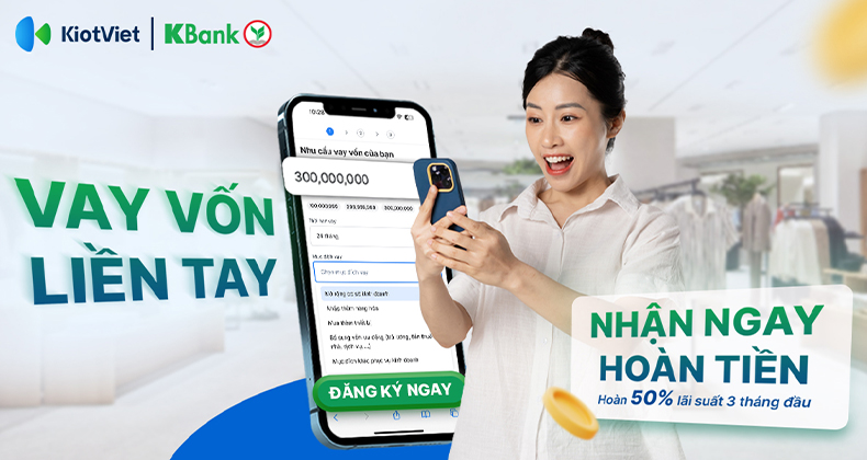 Hoan 50% lai suat vay von kbank