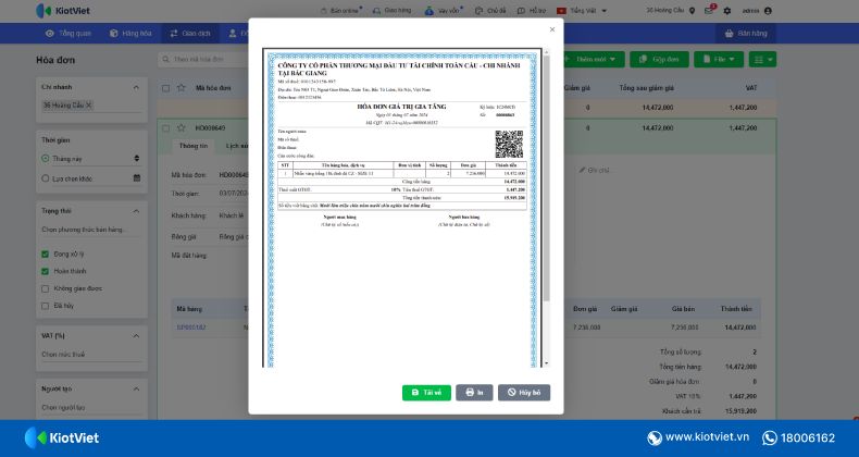phan mem xuat hoa don dien tu