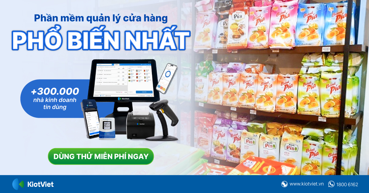 Phần mềm quản lý cửa hàng tốt nhất, phù hợp mọi ngành hàng 