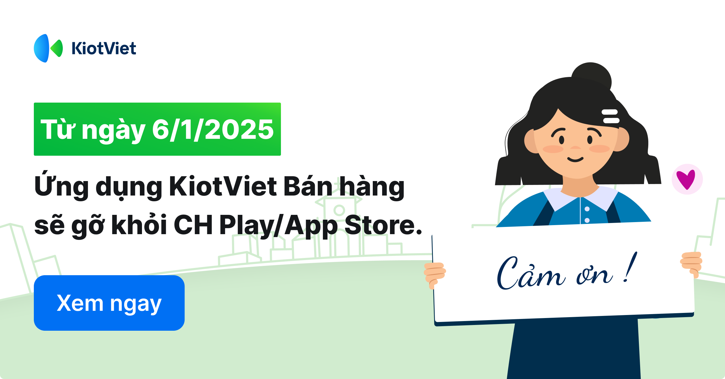 Gỡ ứng dụng KiotViet Bán hàng