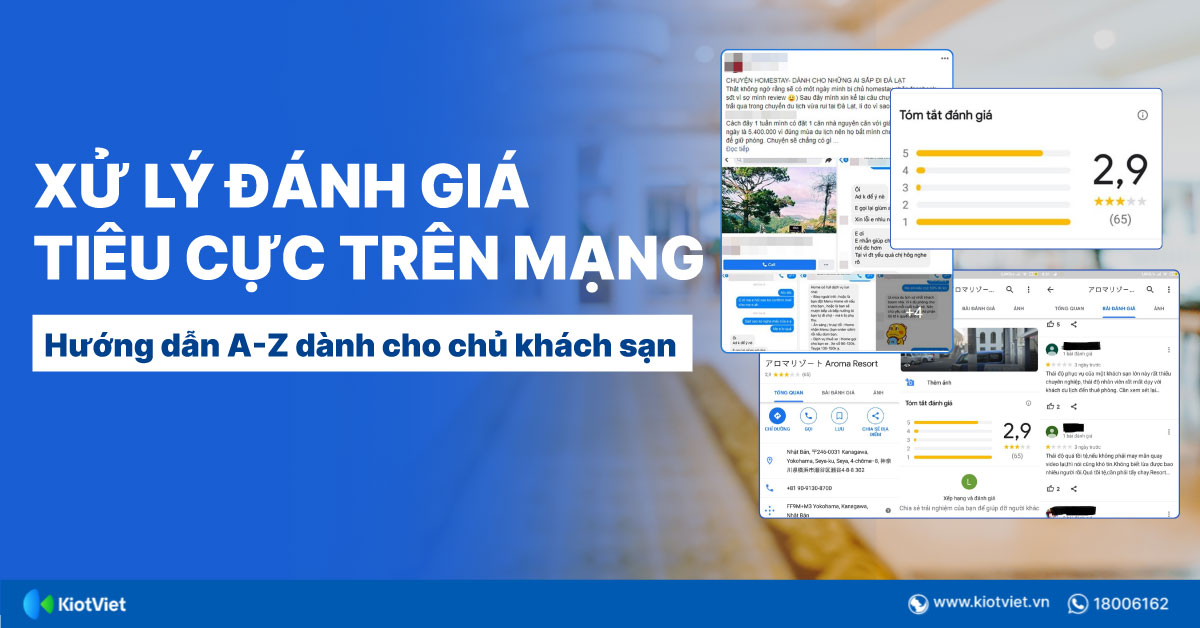 Làm thế nào để xử lý những đánh giá tiêu cực về khách sạn trên mạng xã hội?
