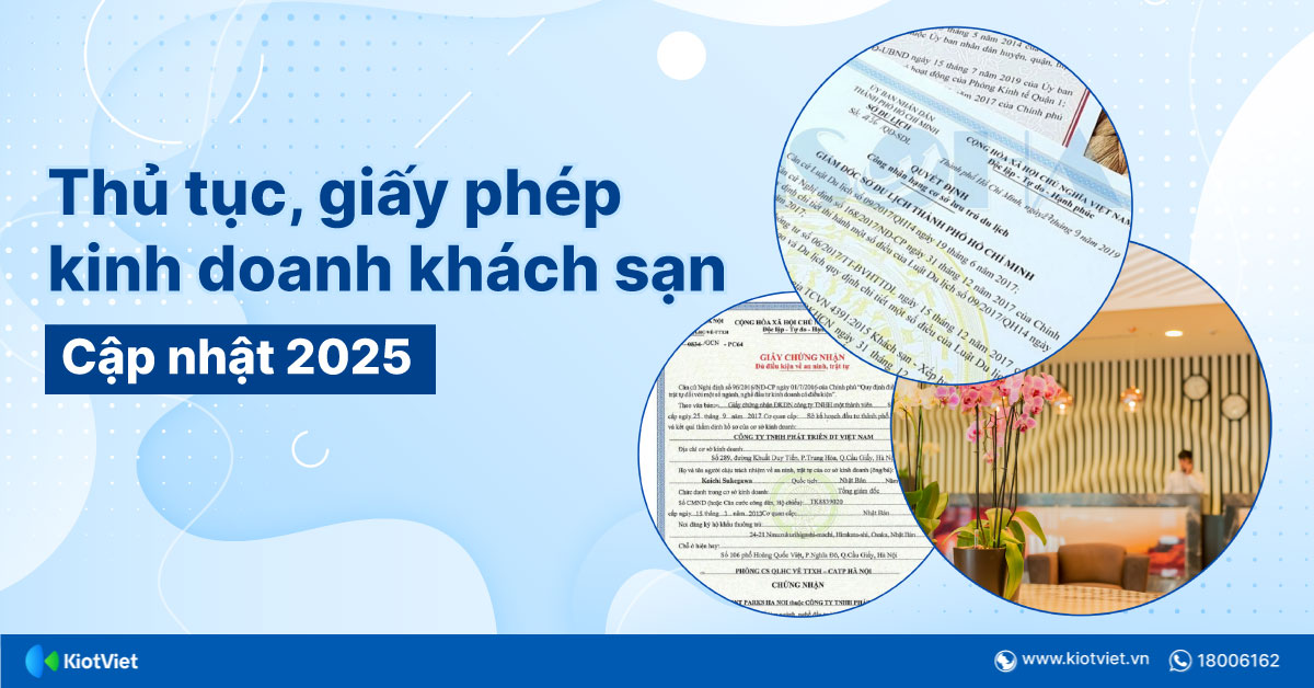 [CẬP NHẬT 2025] Thủ tục, giấy phép kinh doanh khách sạn dành cho người mới bắt đầu