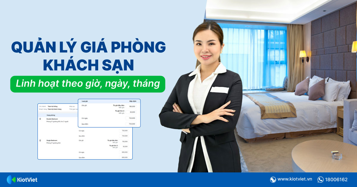 Khách sạn 3–5 sao cần gì ở một phần mềm quản lý giá phòng? Câu trả lời nằm ở tự động hóa và tối ưu vận hành
