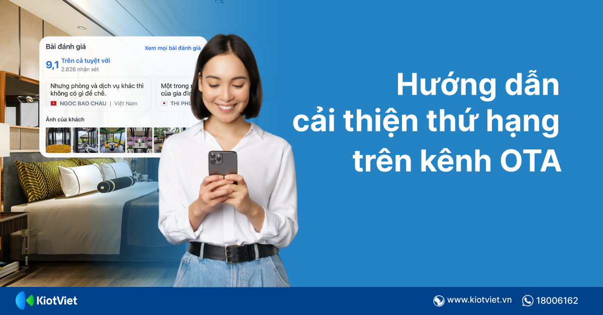 Cách cải thiện thứ hạng khách sạn trên các OTA