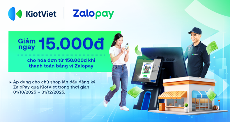 Quét mã liền tay, hoàn tiền mê say khi thanh toán bằng ví ZaloPay