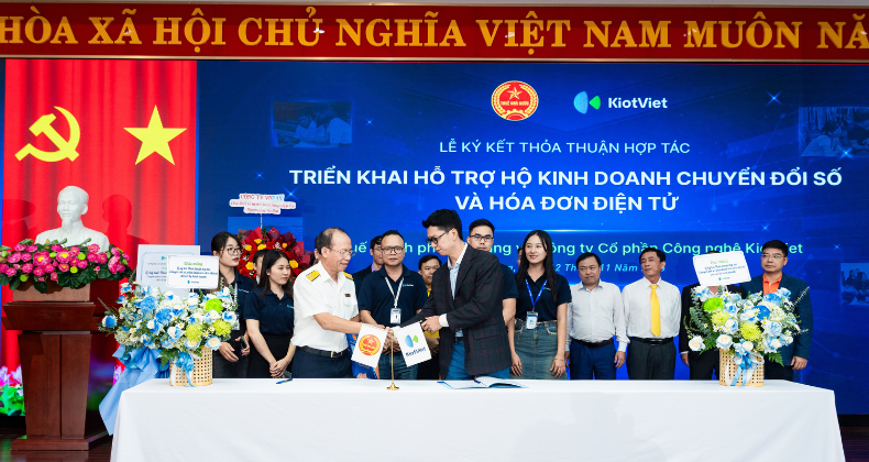 KiotViet và Thuế thành phố Đà Nẵng ký kết hợp tác hỗ trợ hộ kinh doanh chuyển đổi kê khai