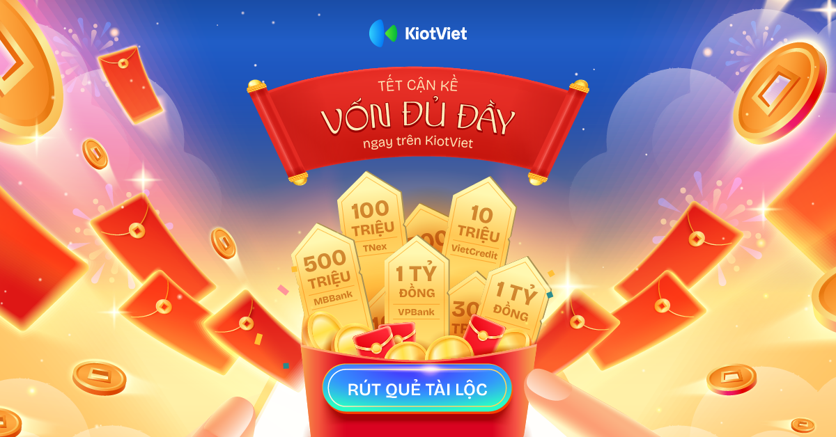 Tiếp vốn cận Tết: chìa khóa để chủ shop bứt tốc kinh doanh