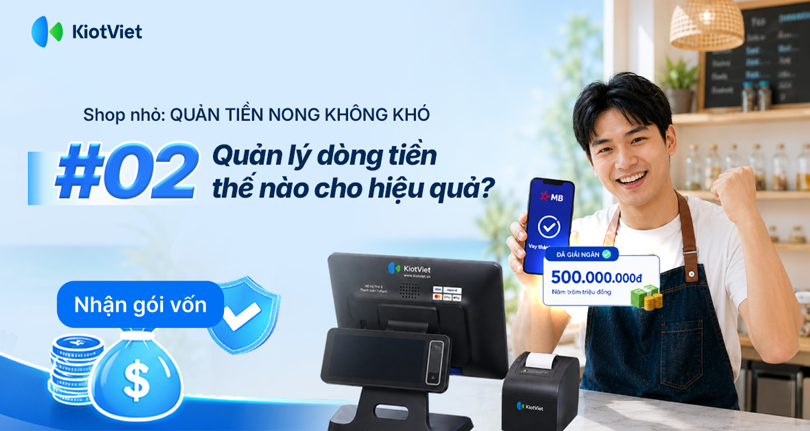 Doanh thu tăng vẫn thiếu vốn: chủ quán cần quản lý dòng tiền ra sao?