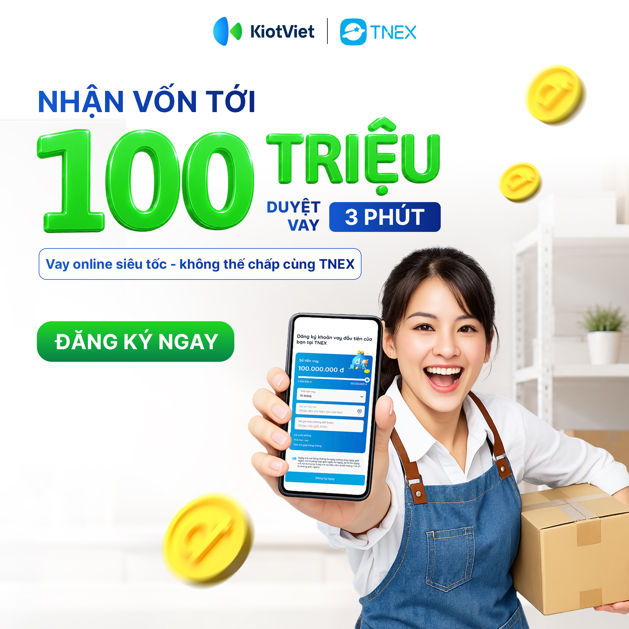 Xoay vốn nhanh mùa cao điểm: 4 đặc quyền giúp chủ shop chớp thời cơ