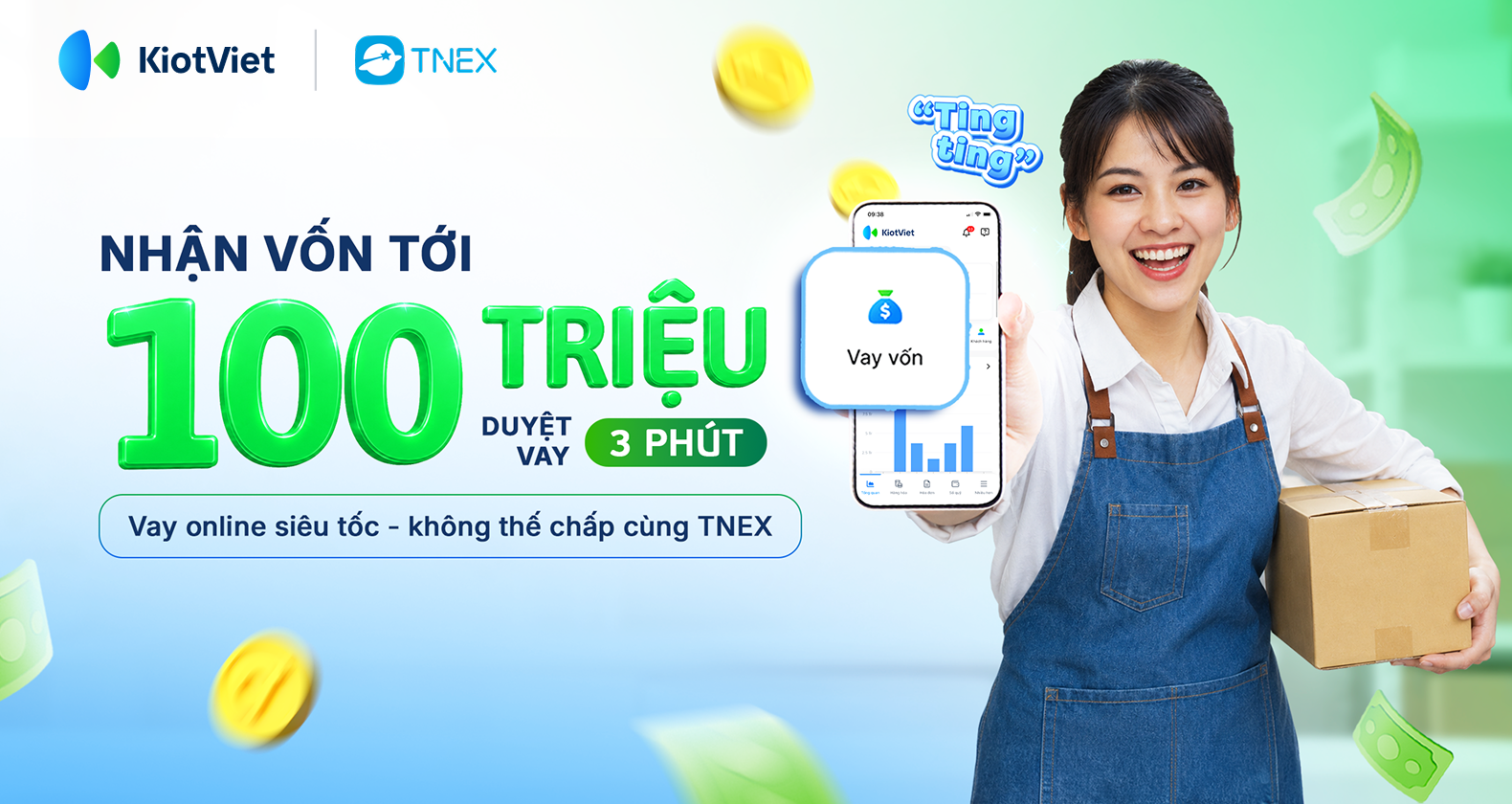 Xoay vốn nhanh mùa cao điểm: 4 đặc quyền giúp chủ shop chớp thời cơ