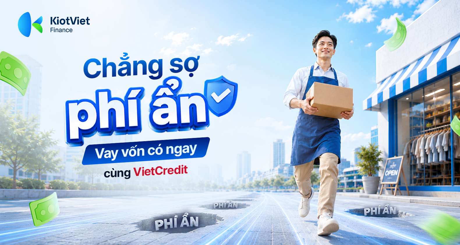 Chẳng sợ phí ẩn, vay vốn có ngay nhờ VietCredit