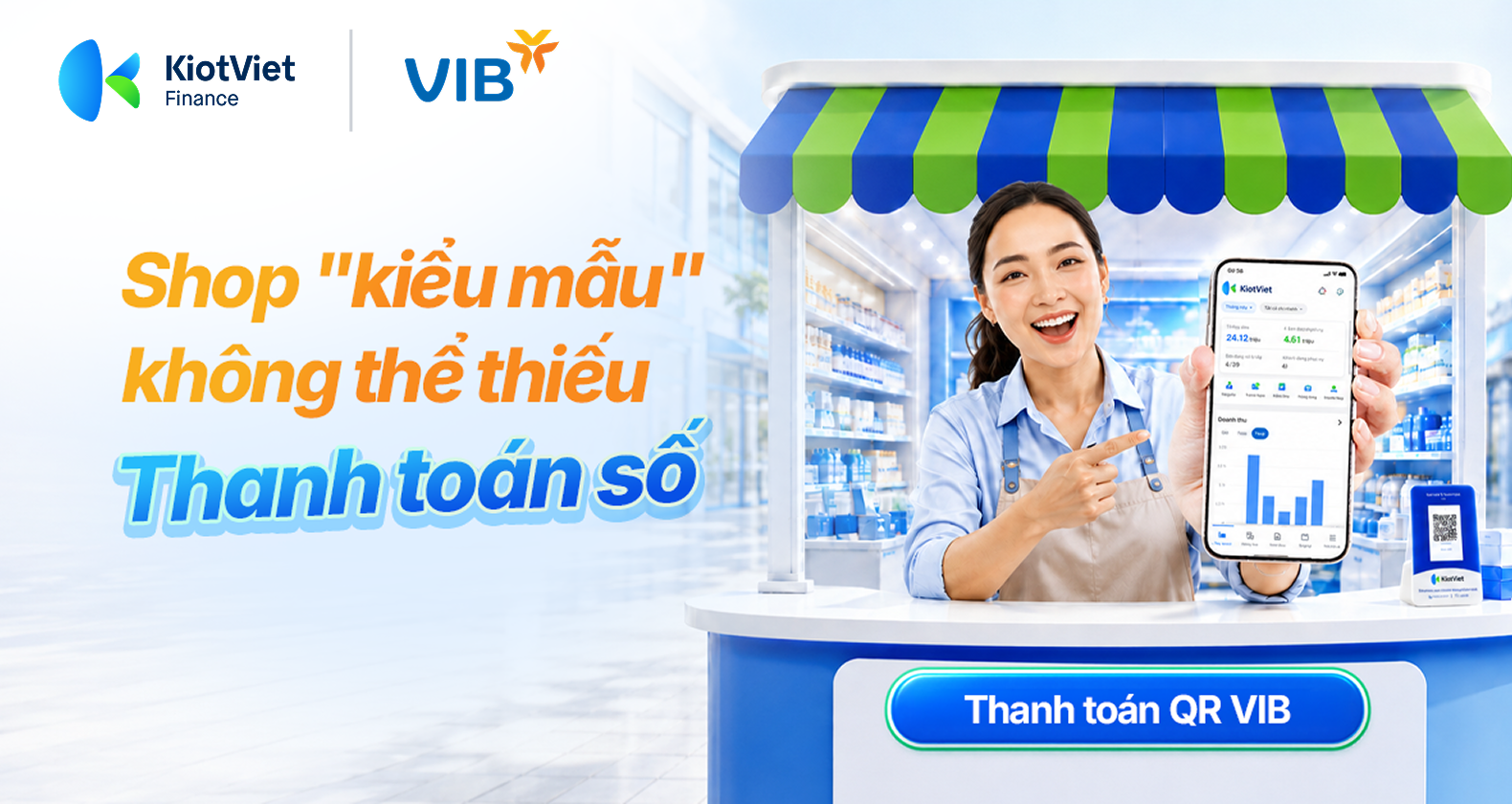 Thanh toán QR động - Mảnh ghép còn thiếu của cửa hàng hiện đại