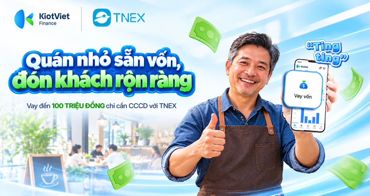 Quán nhỏ sẵn vốn, đón khách rộn ràng cùng TNEX
